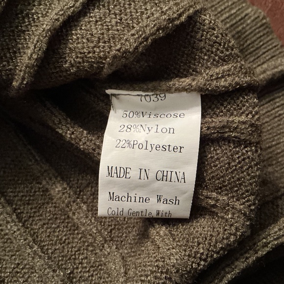 PRETTYGARDEN Ribbed Sweater Dress M Bodycon Preppy Pencil Chic Fall Classic - Picture 4 of 5